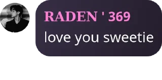 Sticker from Raden