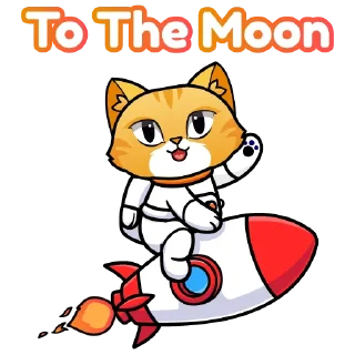 🚀 emoji CatCoin 2.0 by @elegantmaster Telegram sticker 9 of 10