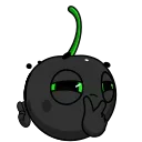 🤔 emoji Cotes cherry :: @Zincutie Telegram sticker 19 of 120