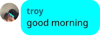 Sticker from stix ni troy