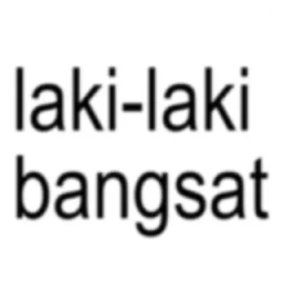 Sticker from silit lu ngangkang