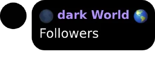 😀 emoji 🌑 Dark world 🌎 Telegram sticker 15 of 68