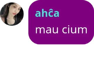 Sticker from ahca imut bgt