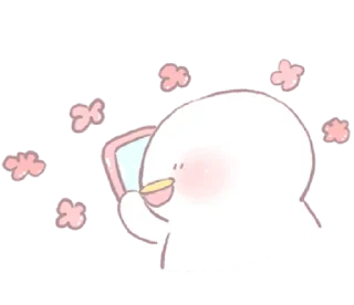 🐥 emoji ⋆ Malang Duck ࿈ @petiteyeux ♡% Telegram sticker 22 of 25