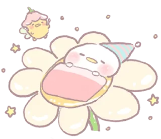 🐥 emoji ⋆ Malang Duck ࿈ @petiteyeux ♡% Telegram sticker 5 of 25