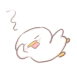 🥴 emoji @waesticker Malang duck Kuwak 22 Telegram sticker 22 of 26