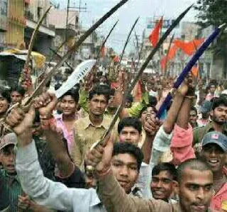 Sticker from Hindu the terrorists