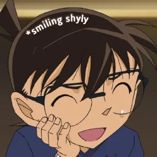 😅 emoji CONAN EDOGAWA 2 Telegram sticker 6 of 120