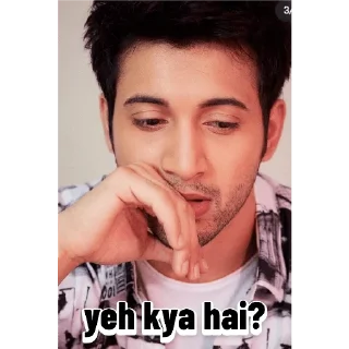 😕 emoji Rohit saraf Telegram sticker 14 of 43