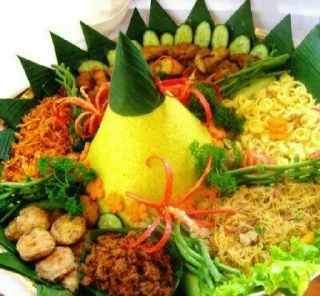 Sticker from Nasi tumpeng @stiker_makanan