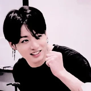🛷 emoji ˒𖣁 ִֶָ Jeon Jungkook By @taeyonglqee Telegram sticker 13 of 21