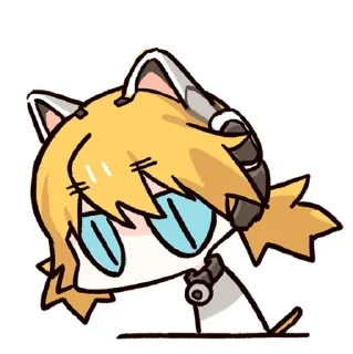 Sticker from Girls' Frontline: Neural Cloud