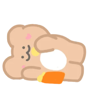 🐻 emoji ⌗ Boong Boong Bear ┊͙ @slyhterin Telegram sticker 20 of 41