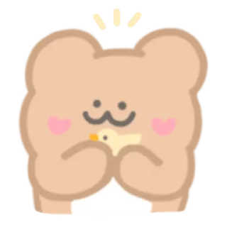 🐻 emoji ⌗ Boong Boong Bear ┊͙ @slyhterin Telegram sticker 7 of 41