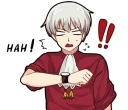 😧 emoji Narcissistic Boy @bistic Telegram sticker 14 of 40