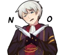 🙅‍♂ emoji Narcissistic Boy @bistic Telegram sticker 18 of 40