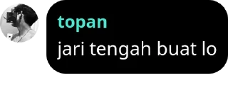 🖕 emoji topan iku varel Telegram sticker 8 of 15