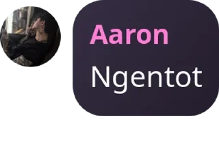 💣 emoji Khusus Aaron Telegram sticker 22 of 28