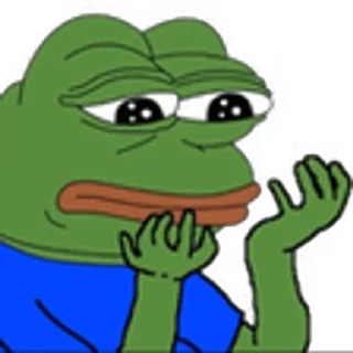 😢 emoji no brain pack Telegram sticker 19 of 42