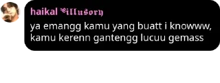 Sticker from haikal mahen core
