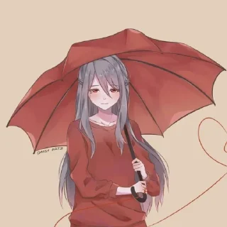 ☂ emoji Mr Sab & Miss Sab Telegram sticker 19 of 41