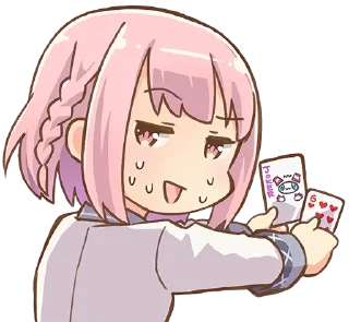 😅 emoji オンゲキ Telegram sticker 7 of 120