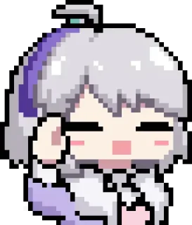 🫡 emoji 星瞳 @-Campbell- Telegram sticker 24 of 80