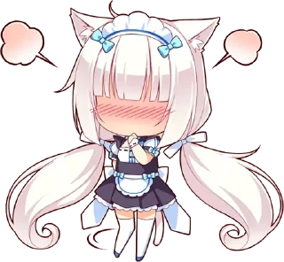 😳 emoji WEEB - @Anime_Stickers_Pack Telegram sticker 8 of 100