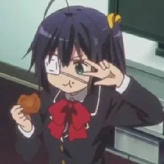 🐰 emoji Rikka Takanashi [ by: @Starshinehelp ] Telegram sticker 10 of 36