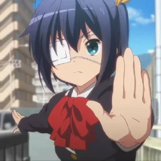 🐰 emoji Rikka Takanashi [ by: @Starshinehelp ] Telegram sticker 18 of 36