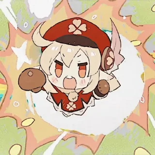 💥 emoji ⤻ 𝐊lee !! ★ @GENSHIINS ✿ˎˊ˗ Telegram sticker 10 of 71