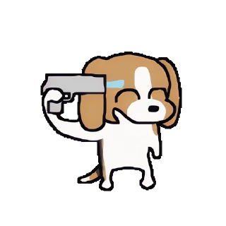 🔫 emoji 暹罗厘普 动态版 更多贴纸在 @riridoafflinks Telegram sticker 18 of 33