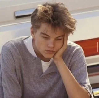 🖤 emoji Leonardo Dicaprio Telegram sticker 22 of 41