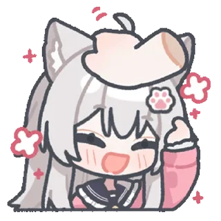🤔 emoji 桃源猫猫 @zhaxia_cn Telegram sticker 8 of 16