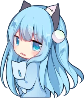 😕 emoji 𝑅𝑎𝑑ℎ𝑎 ❥❥♡ Telegram sticker 23 of 26