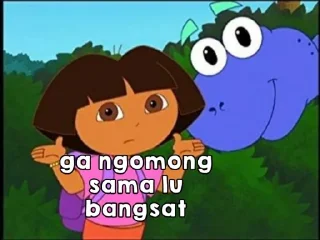 Sticker from Dora kerasukan @castlehelp