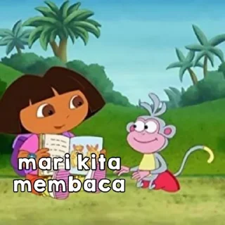 🐵 emoji Dora kerasukan @castlehelp Telegram sticker 9 of 38