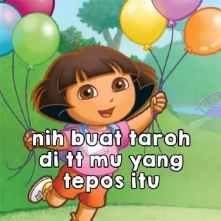 🐵 emoji Dora kerasukan @castlehelp Telegram sticker 22 of 38