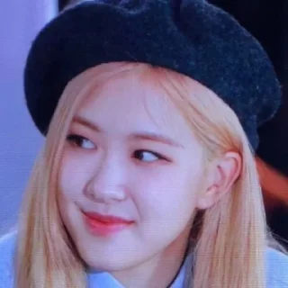😎 emoji rosé，by @roleplayersticker Telegram sticker 9 of 18