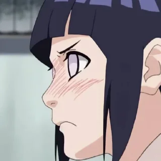 🦋 emoji Hinata hyuga ᭄𖣘  @Kamado_slayer Telegram sticker 20 of 56