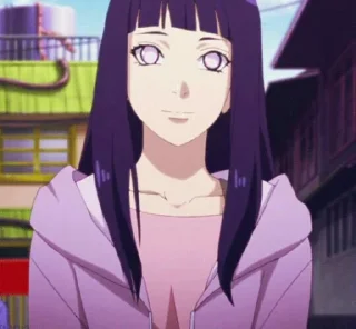 🤍 emoji Hyuga Hinata @Almisagre Telegram sticker 18 of 18