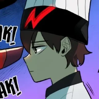 ⚡️ emoji BoBoiBoy halilintar. Telegram sticker 15 of 42