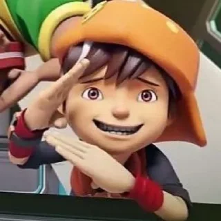 😃 emoji BOBOIBOY Telegram sticker 21 of 29