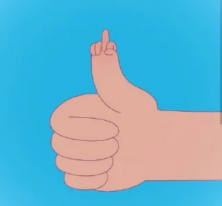 🖕 emoji @muhammadelang V2 Telegram sticker 6 of 120
