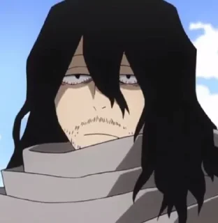 🙂 emoji Aizawa ||@Erikasa_01 Telegram sticker 16 of 76