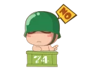 🤢 emoji Artilleryman Full Pack Telegram sticker 21 of 100