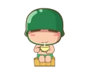 🤢 emoji Artilleryman Full Pack Telegram sticker 8 of 100