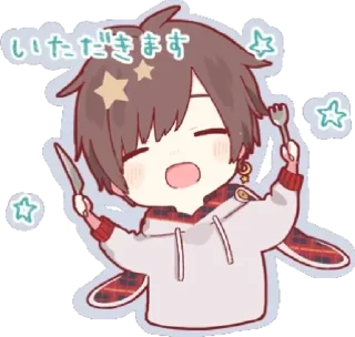 🌙 emoji 天月−あまつき− | Amatsuki - @Animecouplegallery Telegram sticker 21 of 41