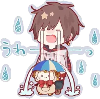 🌙 emoji 天月−あまつき− | Amatsuki - @Animecouplegallery Telegram sticker 15 of 41