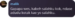 😒 emoji badut jawa Telegram sticker 9 of 11